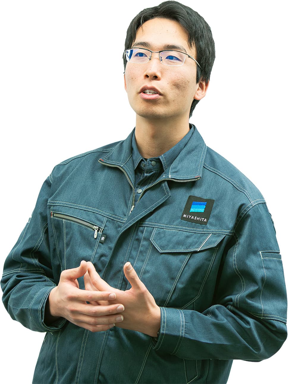 現場で働くM.G